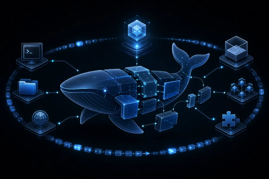 Diagram of DeepSeek Harness's core concepts